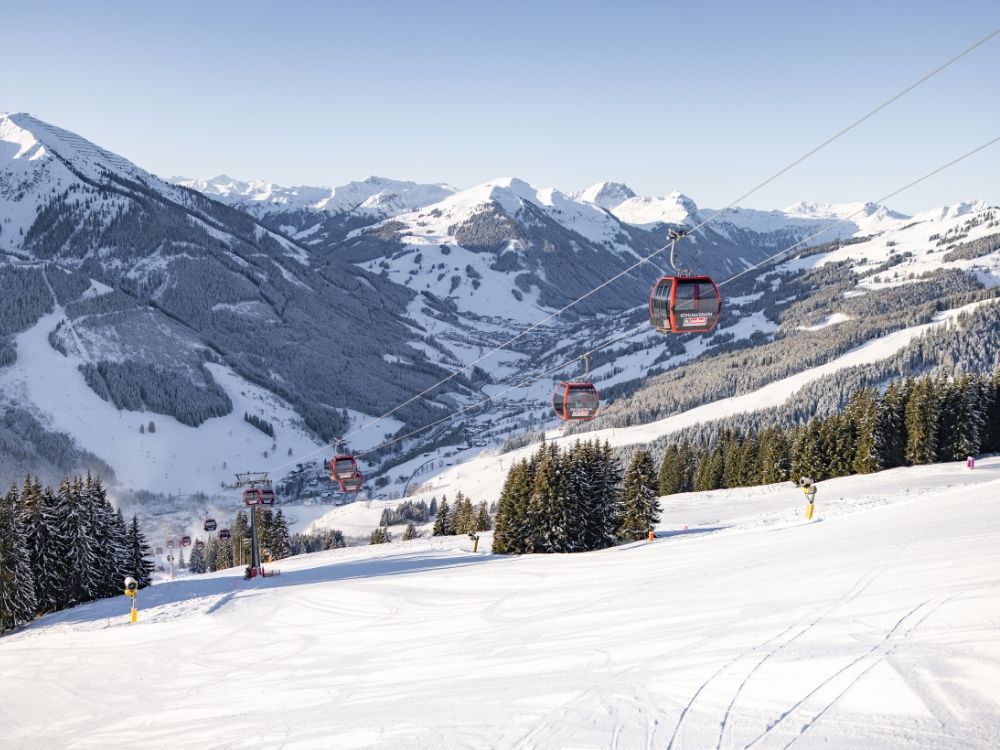 Skigebied Saalbach Hinterglemm in Oostenrijk met kinderen